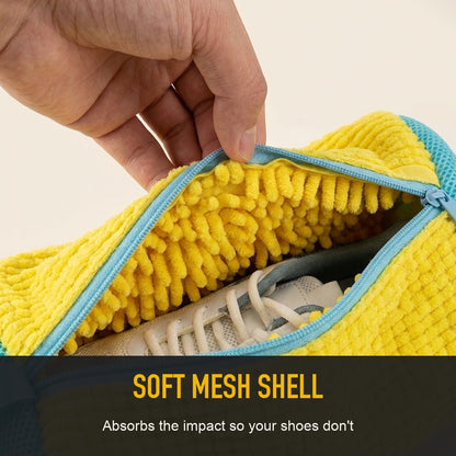 [Yellow] Seraveo soft mesh shell infographic