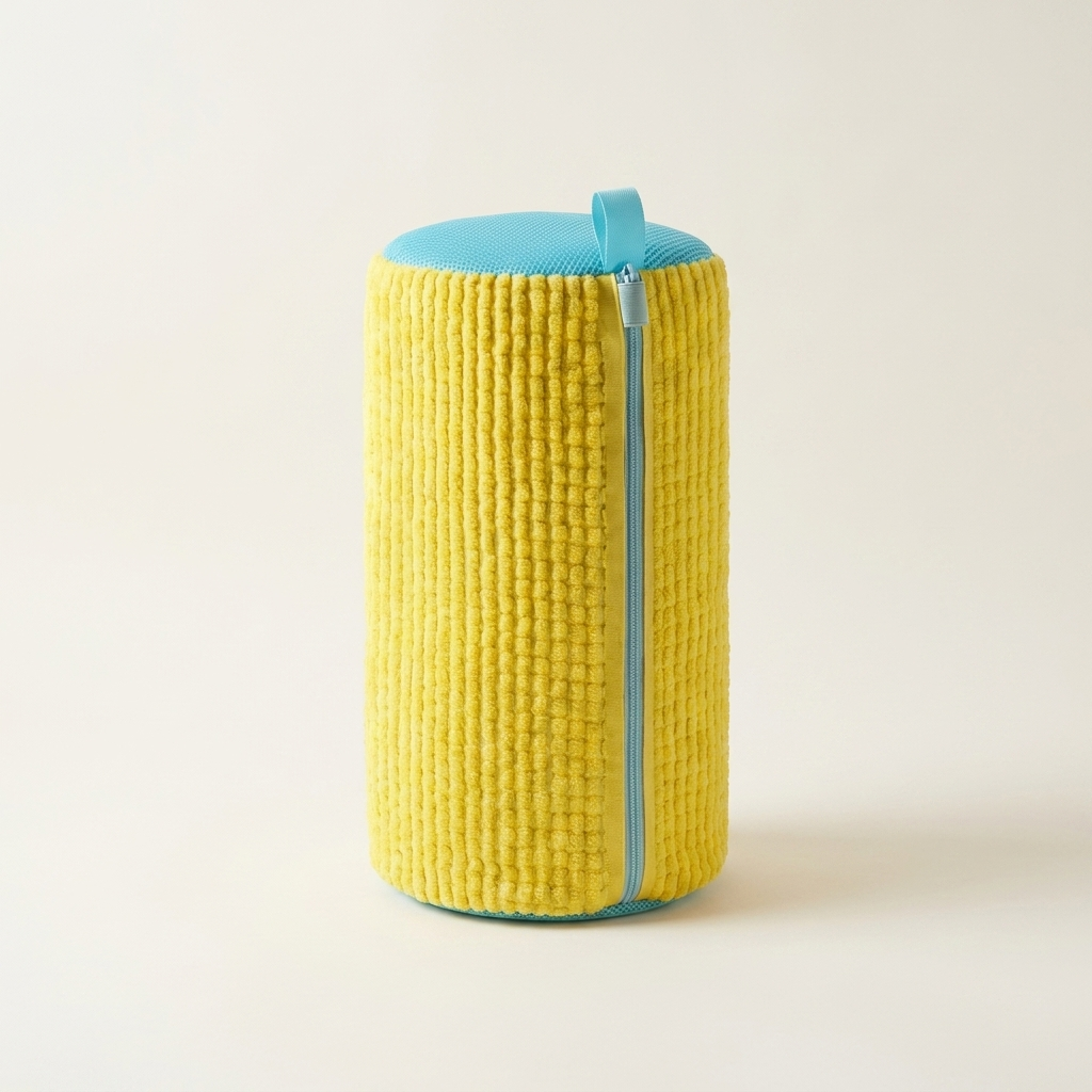 [Yellow] Seraveo shoe wash bag studio hero shot